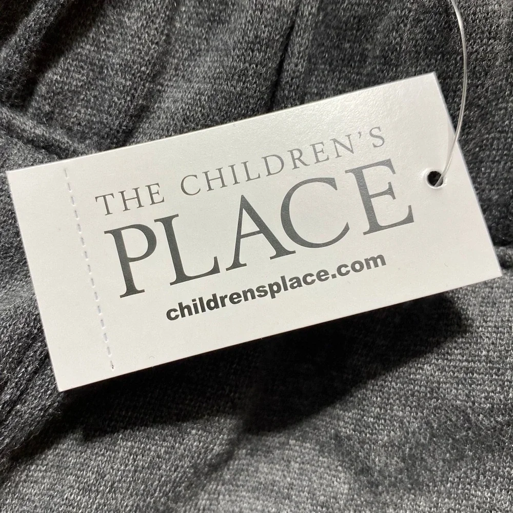 The Childrens Place Boys Sweatpants With White Trim On Legs‎ Size 3T Gray